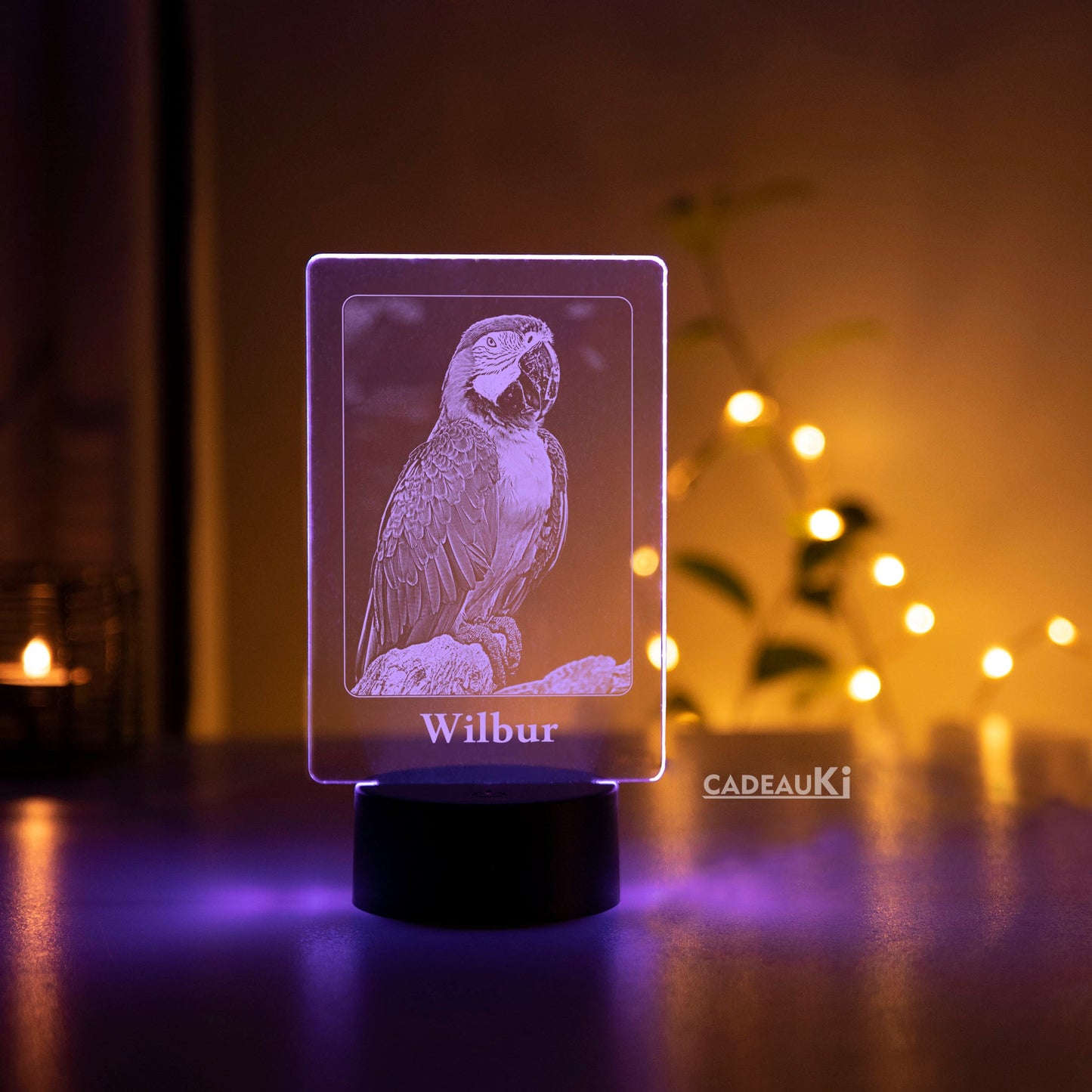 Tier Fotolampe personalisiert