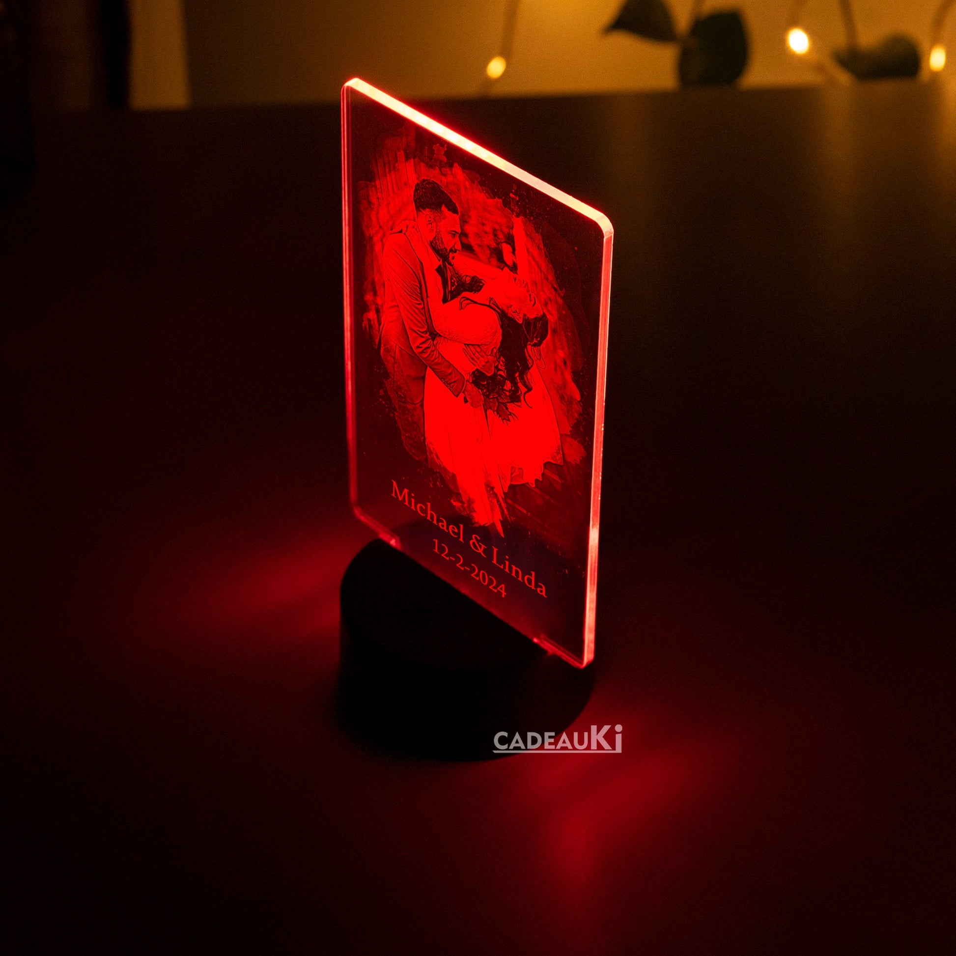 Moderne Fotolampe LED für Schlafzimmer oder Wohnzimmer