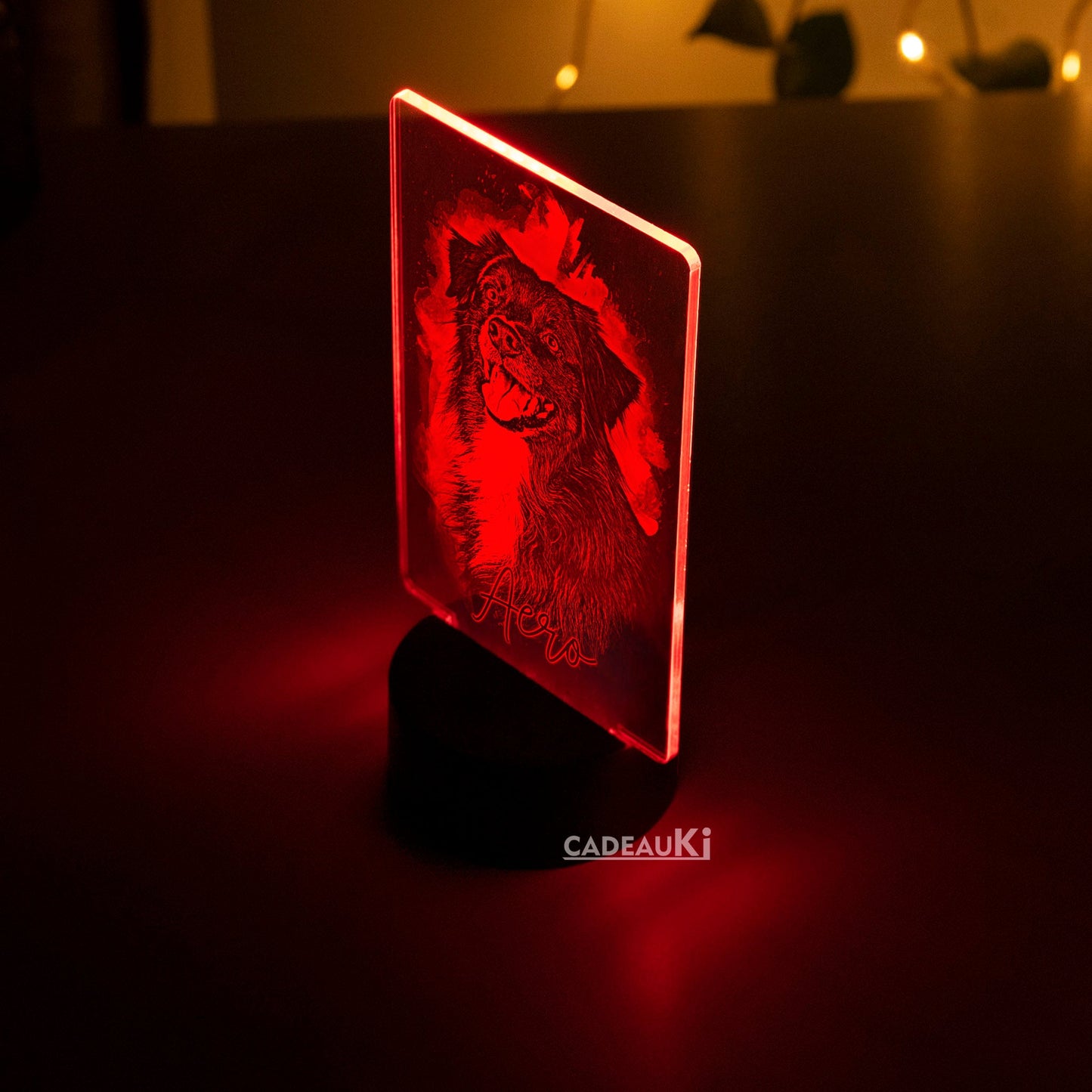  Hunde-Nachtlicht mit sanfter LED-Beleuchtung