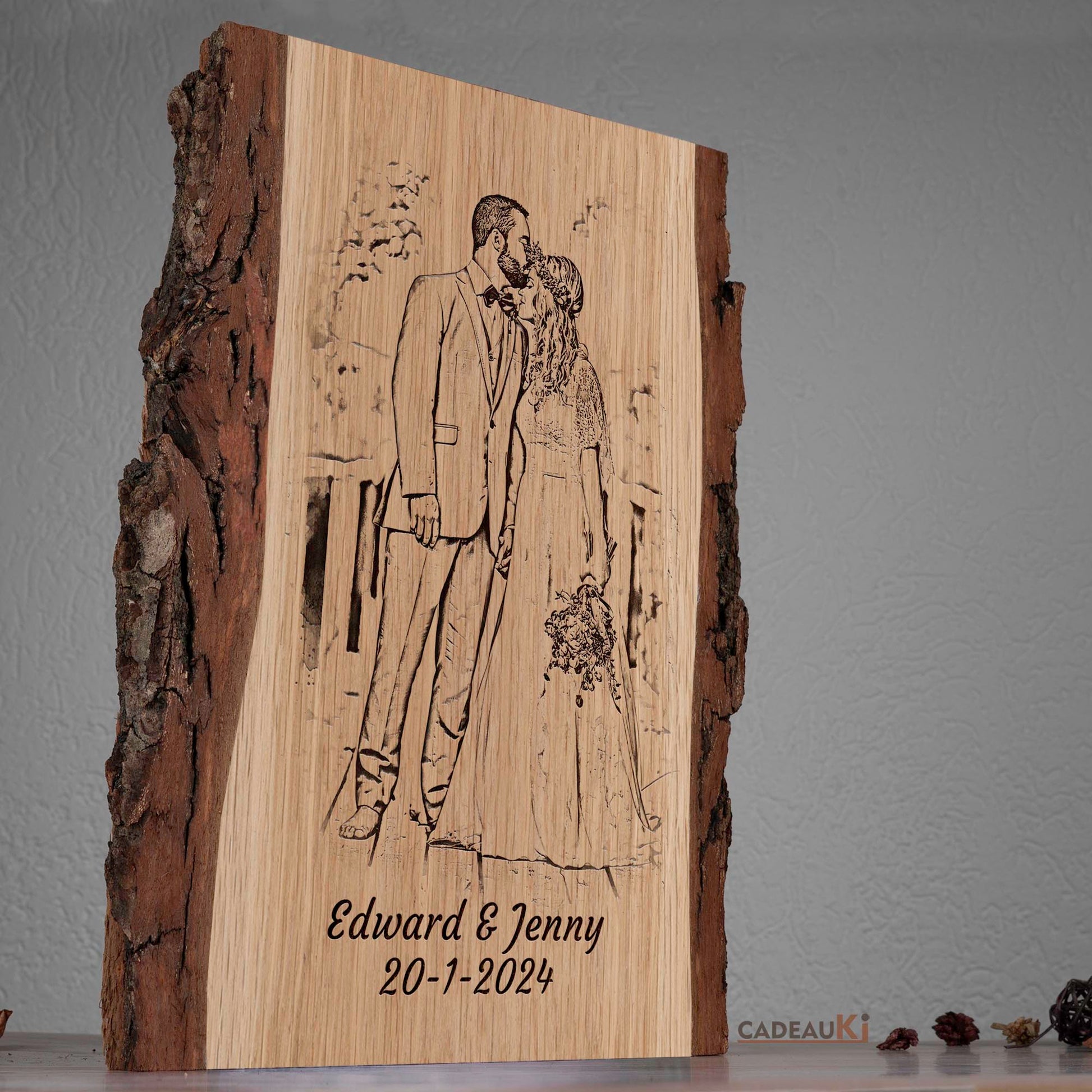 Holzbild mit Foto – handgemachtes Geschenk