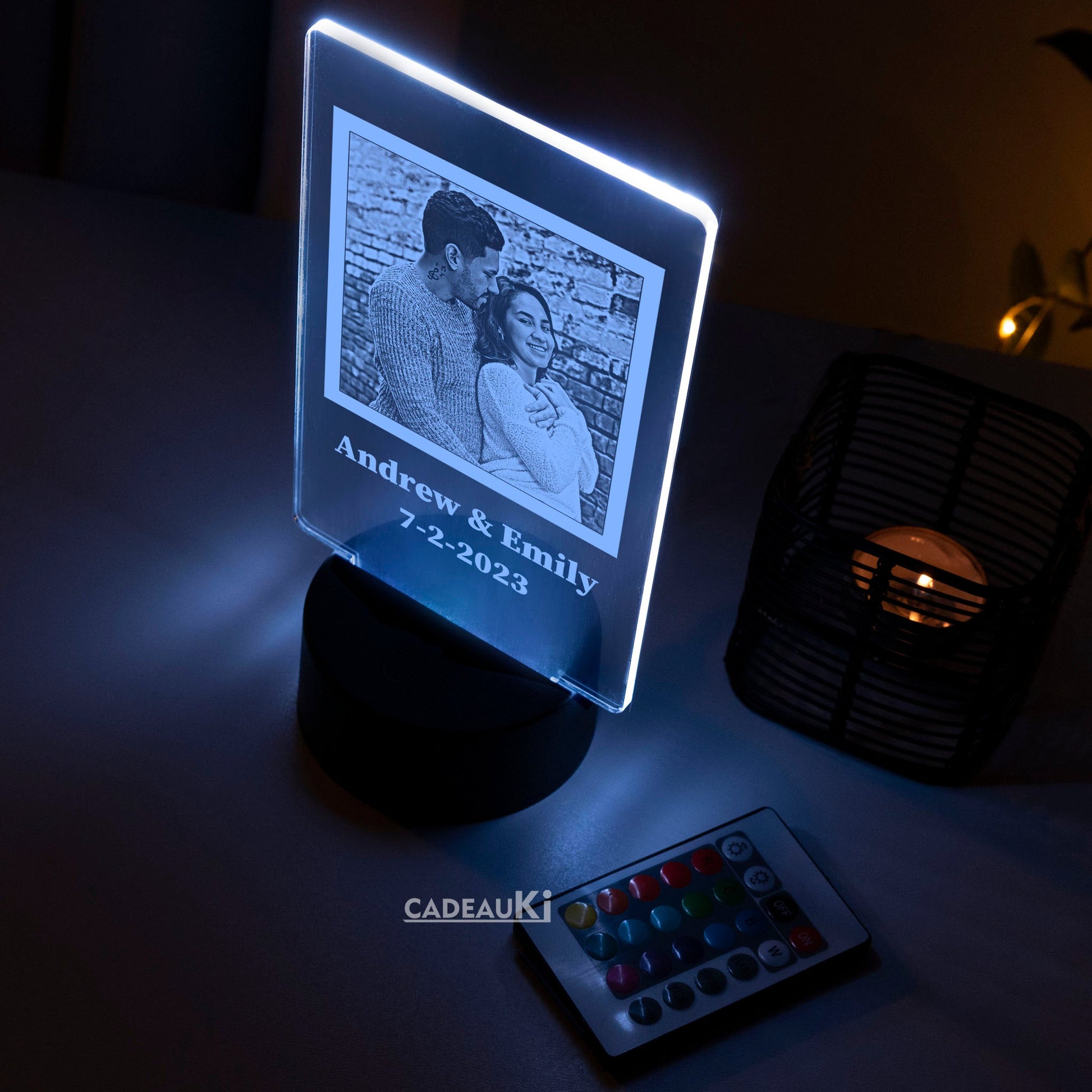 LED-Fotolampe mit Fernbedienung und Farbwechsel
