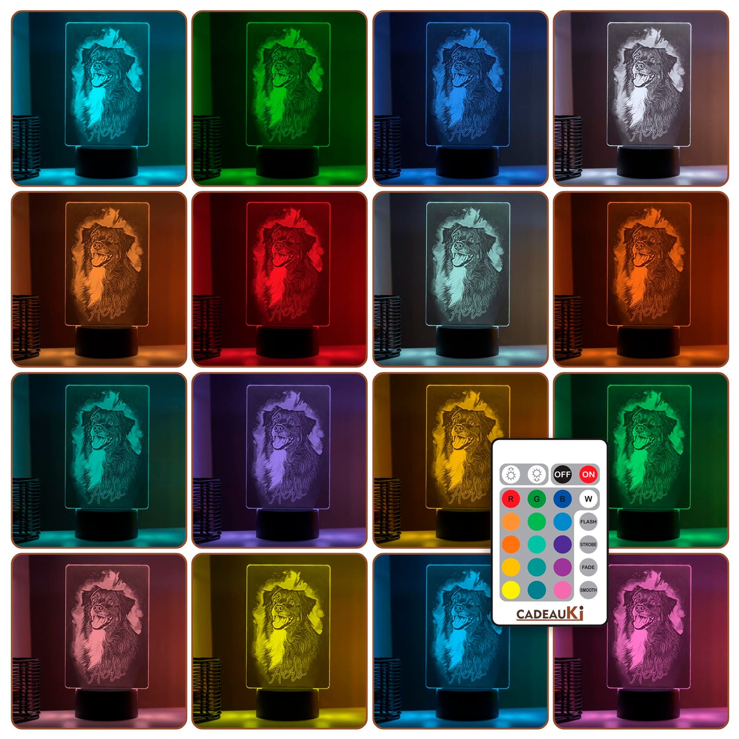 LED-Nachtlicht mit Hund als Geschenkidee
