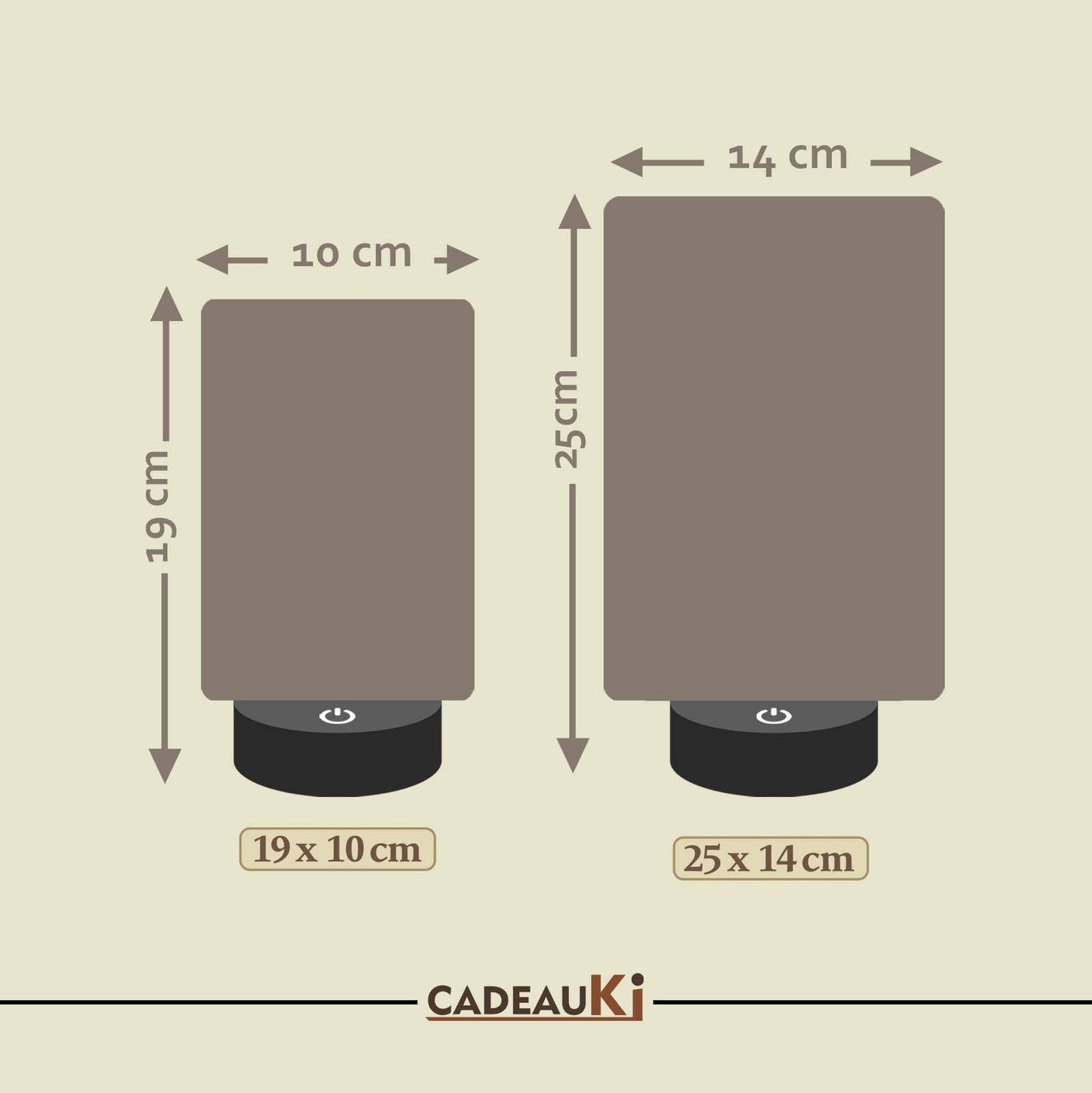 LED Familienlampe mit Foto & Namen – Persönliches Geschenk