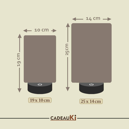 LED Familienlampe mit Foto & Namen – Persönliches Geschenk